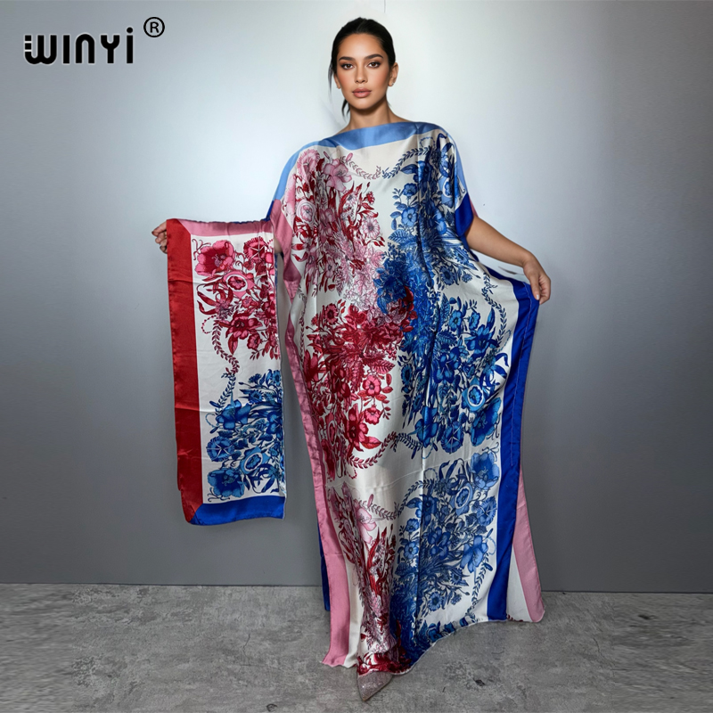 WINYI summer boho african dres - Boho Summer Beach Maxi Dress 评论和价格
