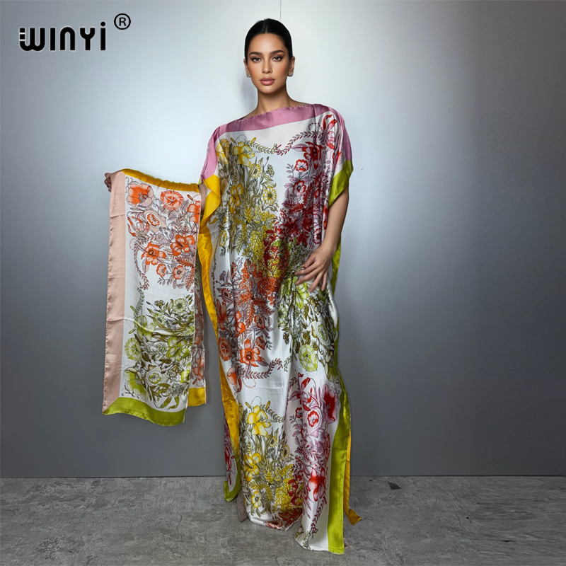 WINYI summer boho african dres - Boho Summer Beach Maxi Dress 评论和价格