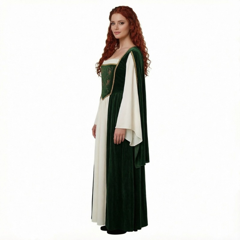 New Medieval Cosplay Costume R - Dresses 评论和价格