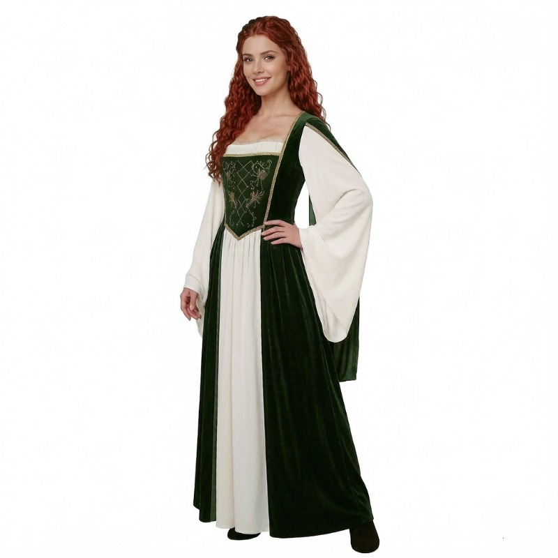 New Medieval Cosplay Costume R - Dresses 评论和价格