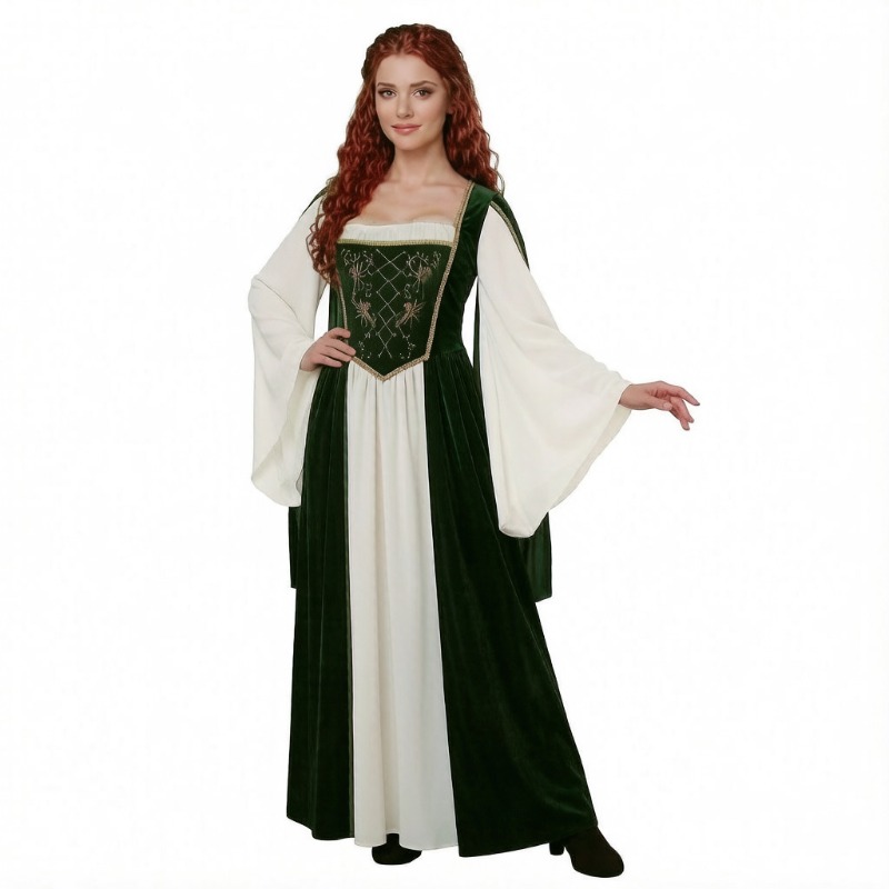 New Medieval Cosplay Costume R - Dresses 评论和价格
