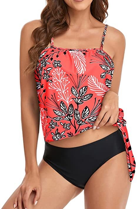 Women's High Waist Bikini Crop - Swimwear 评论和价格