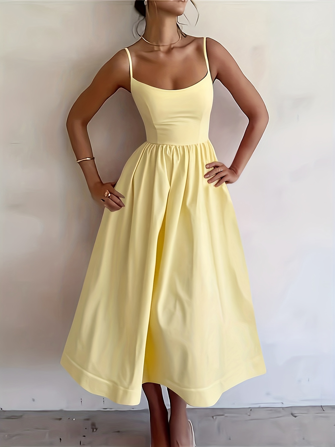 Elegant Directed Women's New P - French Vintage Floral Midi Dress 评论和价格