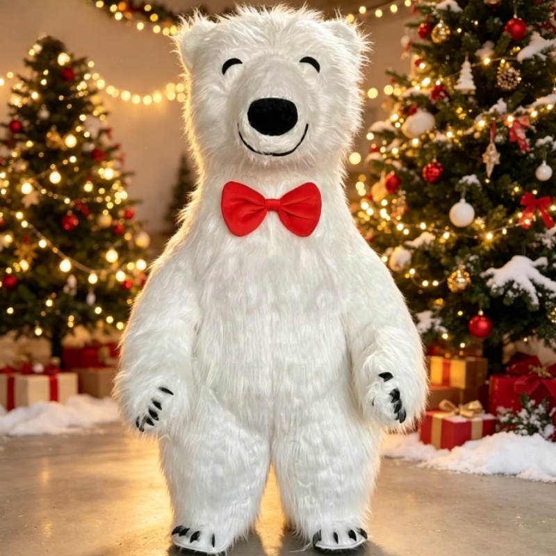 Giant Inflatable White Polar B - Dresses 评论和价格
