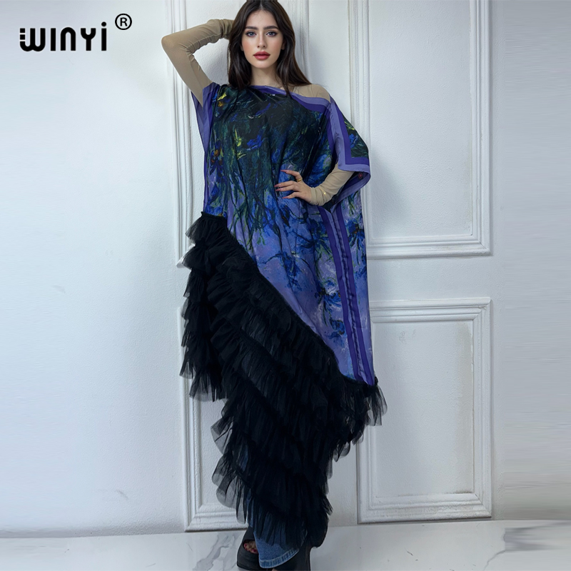 WINYI Africa Clothing Plus Siz - Boho Summer Beach Maxi Dress 评论和价格